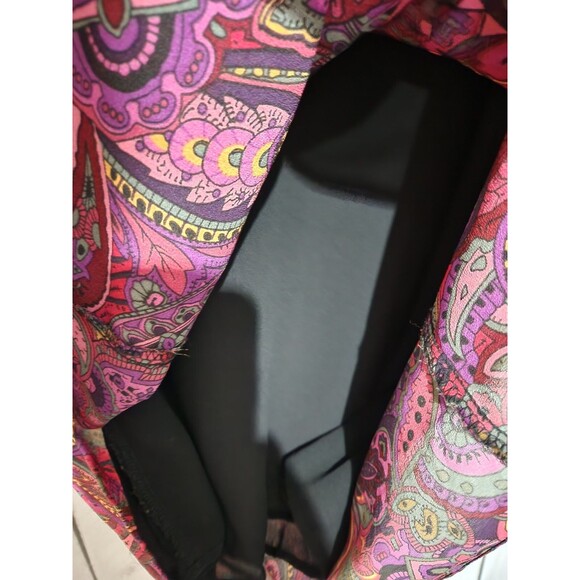 Minkpink Dress L Hippie Paisley Boho Colorful Psychedelic Bell Sleeve Festival - Picture 5 of 10